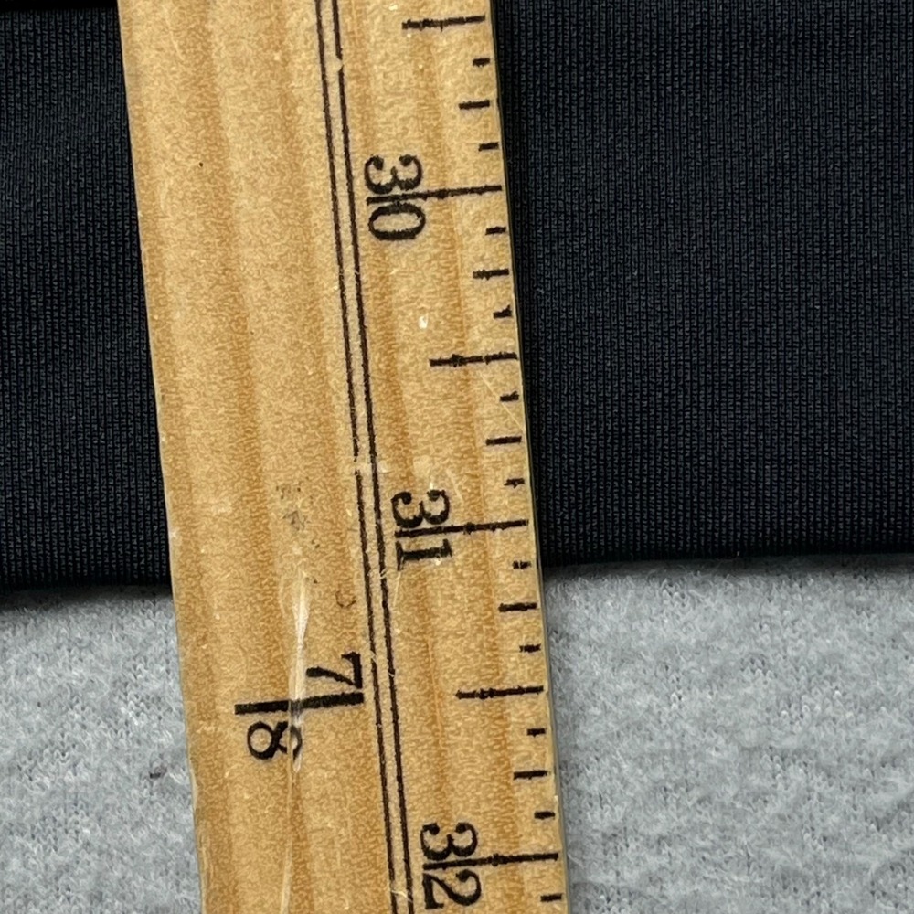 Peter Millar Perth  Wicking Men 3XL 1/4 Zip Pullover Black Applied Felts Stretch - Picture 8 of 11